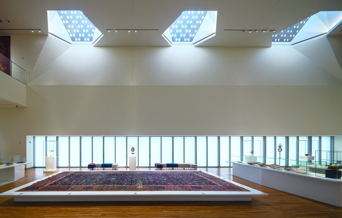Aga Khan Museum first-floor exhibition gallery
