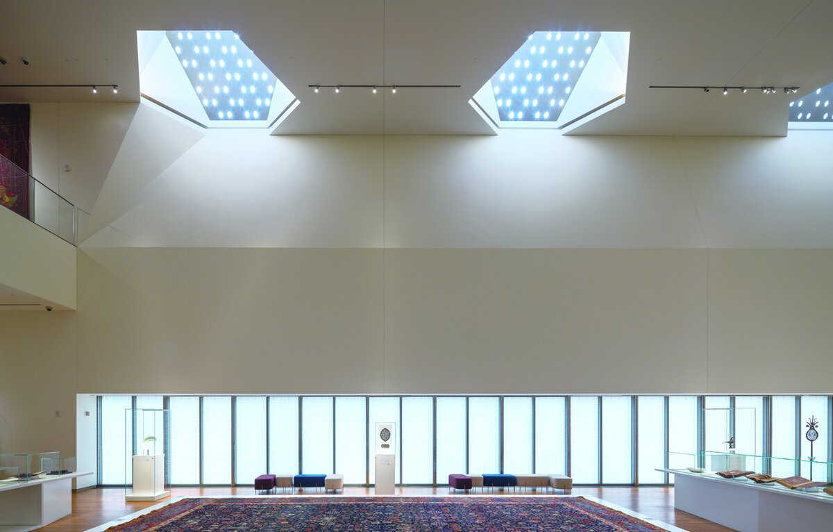 Aga Khan Museum first-floor exhibition gallery detail