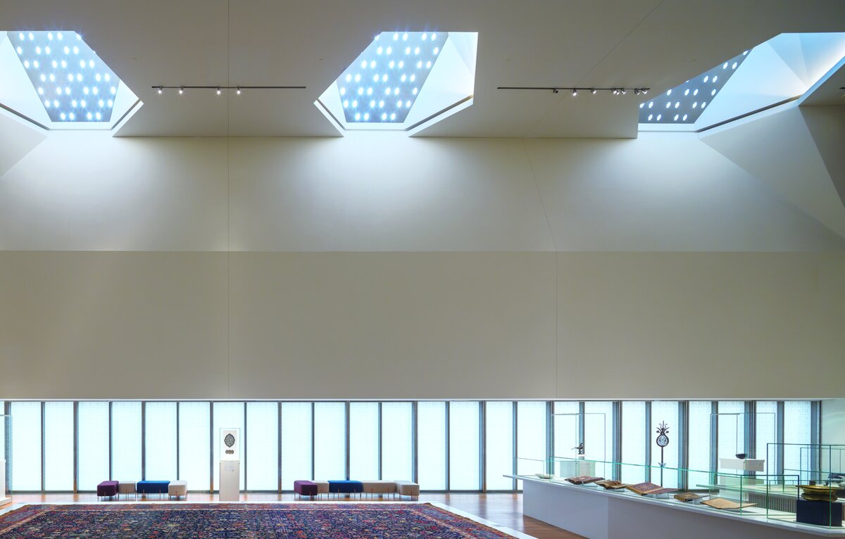 Aga Khan Museum gallery skylight detail