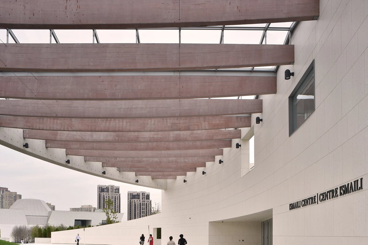 Ismaili Centre Toronto exterior detail